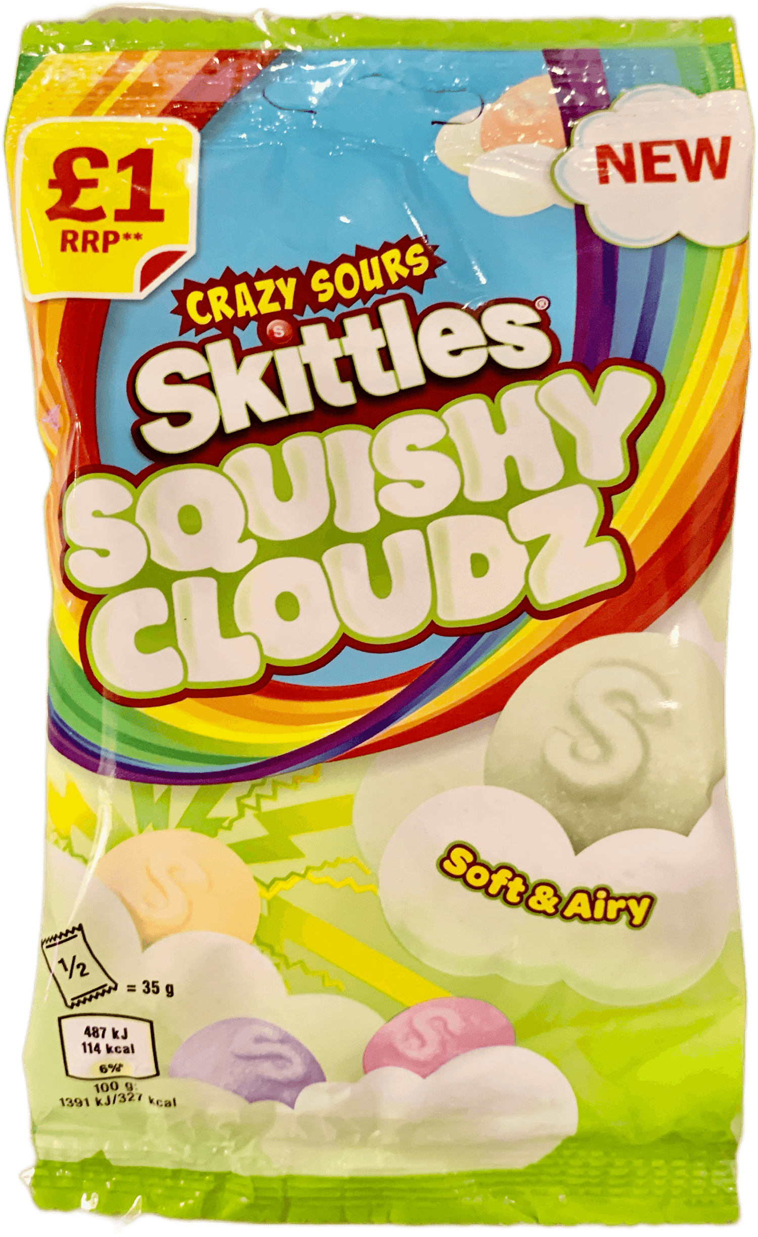 Skittles Squishy Cloudz SURS