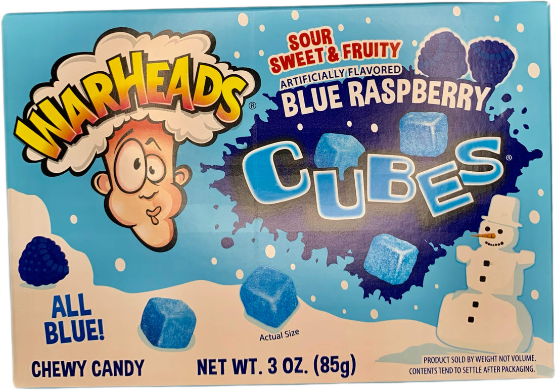 Warheads Cube Framboises bleues