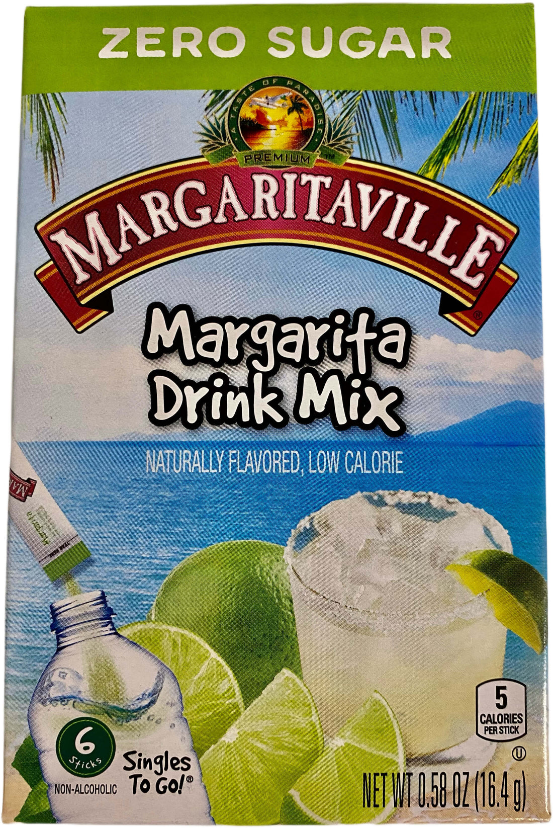 Margarita poudre pour eau à la lime