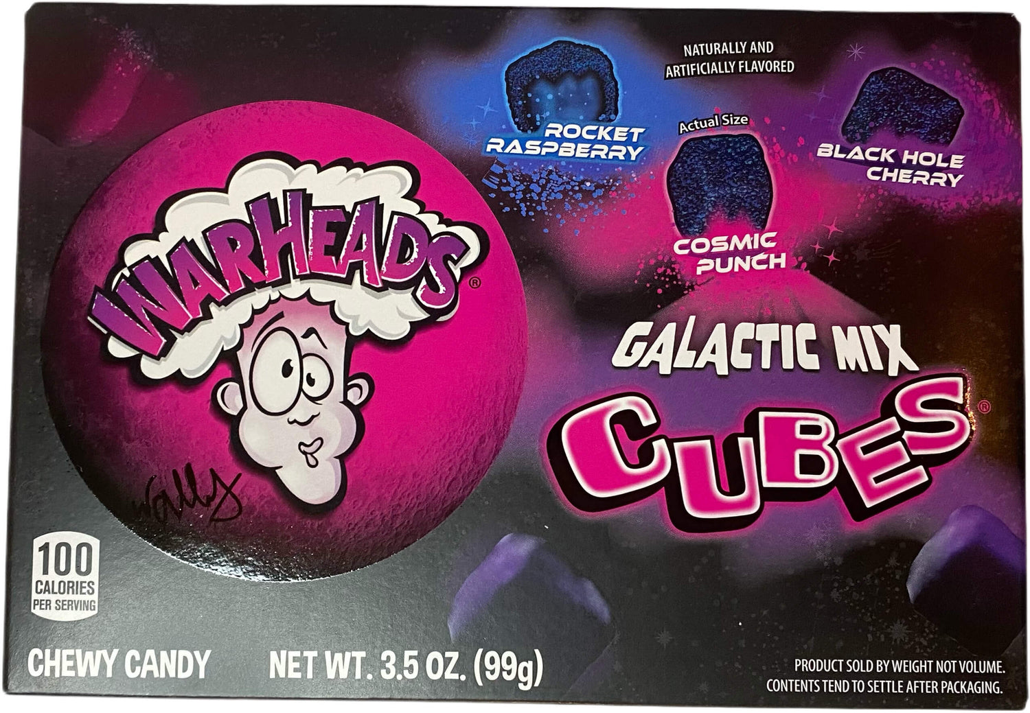 Warheads Bonbons cube qui tachent