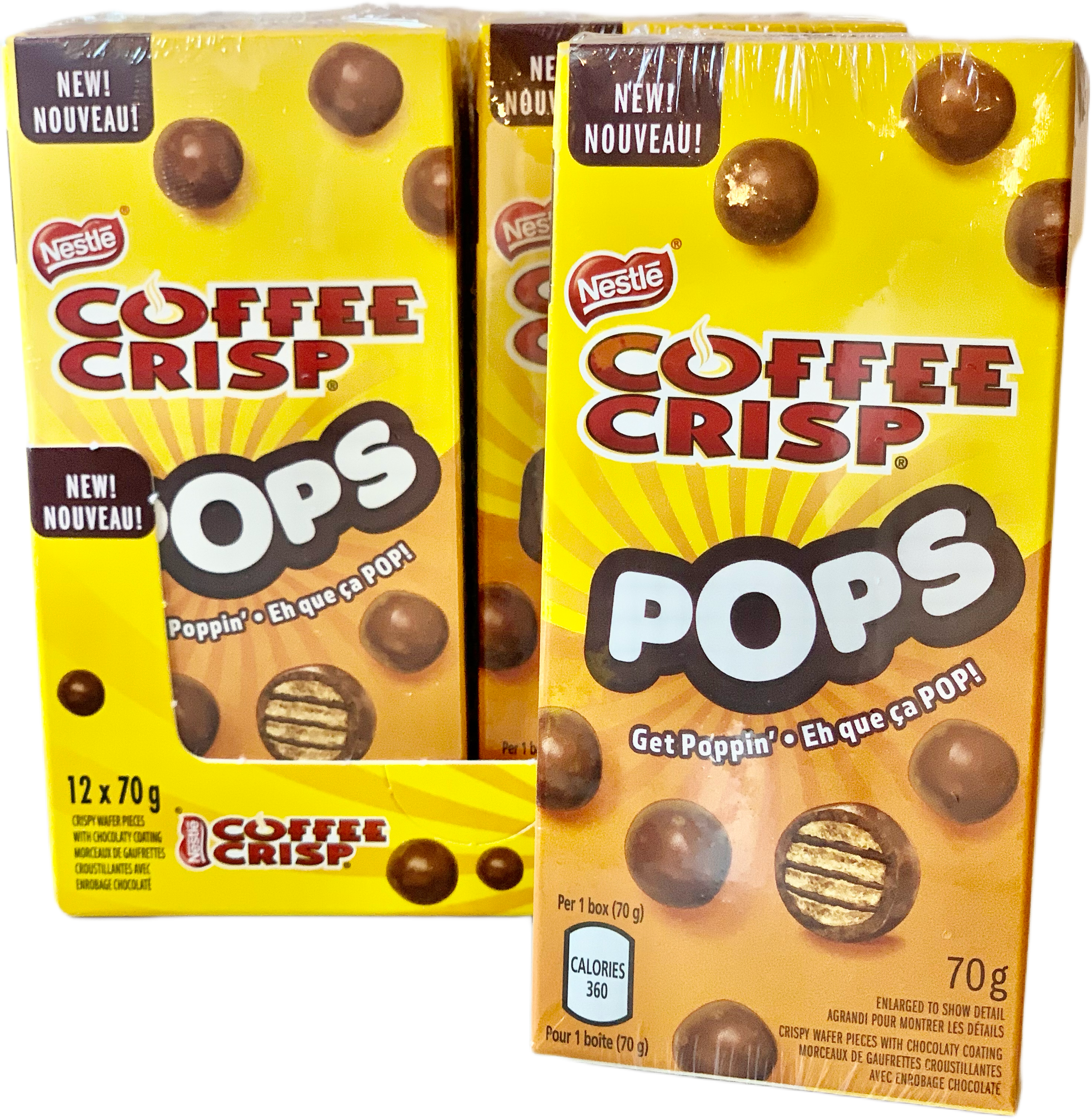 Coffee Crisp Pops